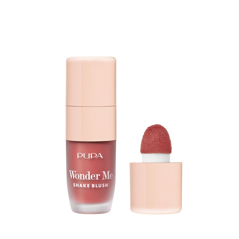 PUPA Milano Wonder Me Shake Blush Róż do Policzków w Płynie 003 Strawberry Daiquiri
