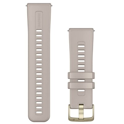 Pasek do Garmin Venu X1 QuickRelease 010-13907-04 (szerokość paska 24 mm) Beżowo-szary