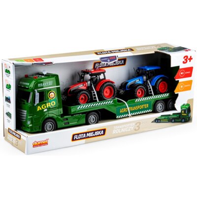 Zestaw pojazdów DUMEL Flota miejska Transporter rolniczy HT30907 (3 szt.)