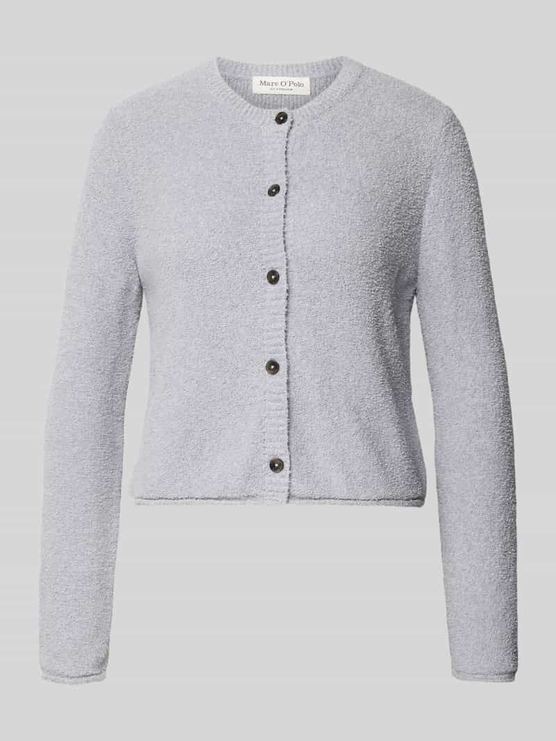 Kurtka z dzianiny o kroju regular fit z mieszanki bawełny