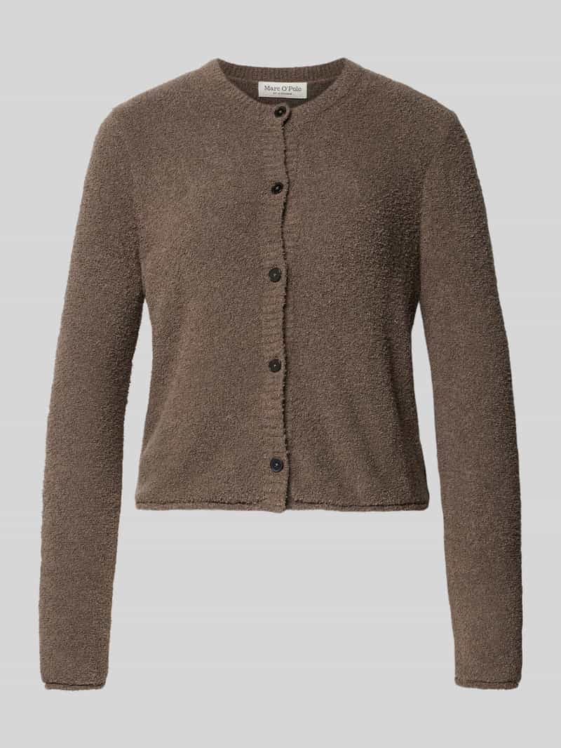 Kurtka z dzianiny o kroju regular fit z mieszanki bawełny