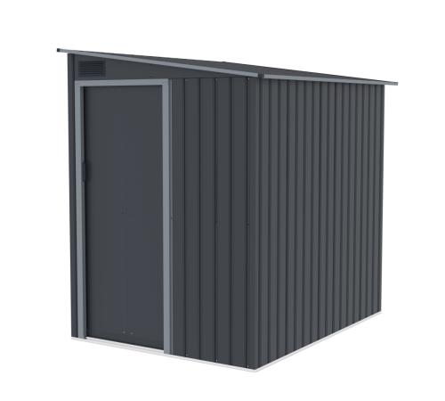 domek ogrodowy narzędziowy LANITPLAST WANDHAUS 56 ANTRACYT LG4362
