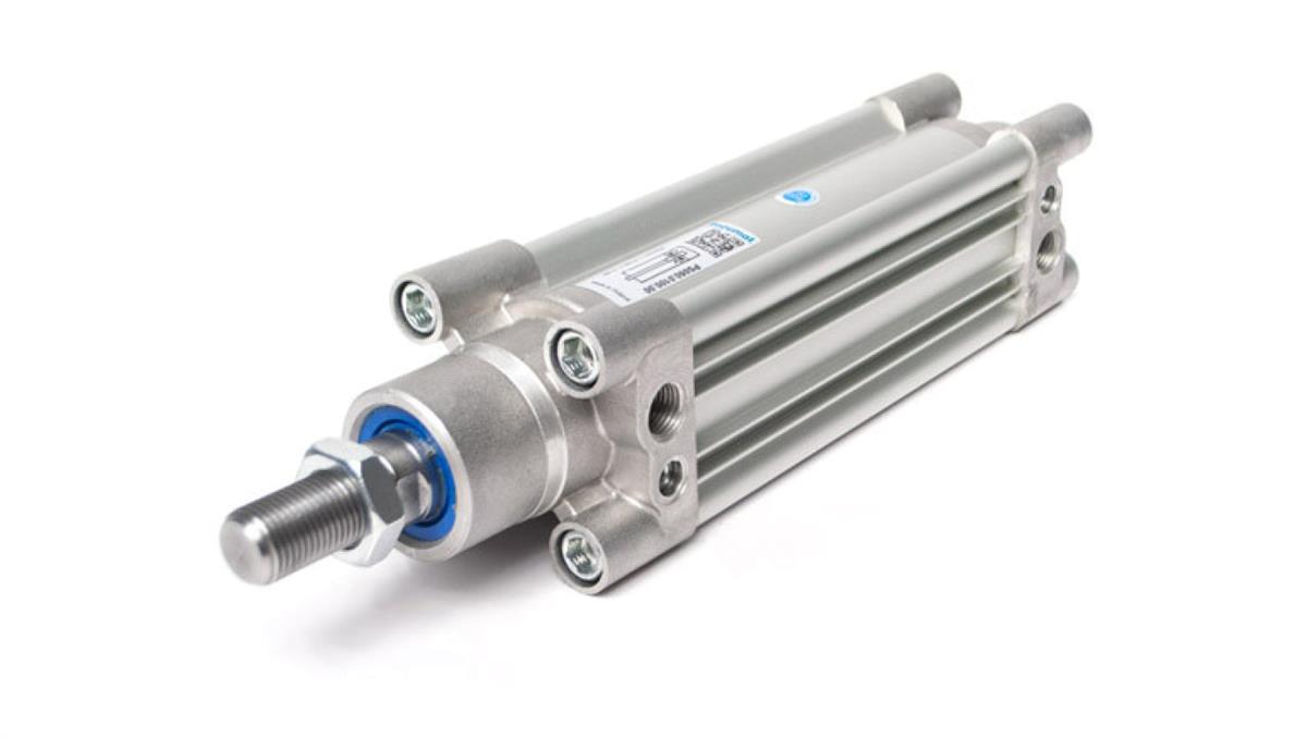 PNEUMAT SYSTEM Siłownik Pneumatyczny z jednostronnym tłoczyskiem. Średnica tłoka 50 mm skok 50mm ISO6431 D50x50 PS050.0050.00