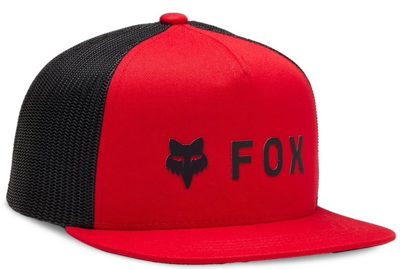 czapka ęca FOX YTH ABSOLUTE SNAPBACK MESH HAT FLAME RED