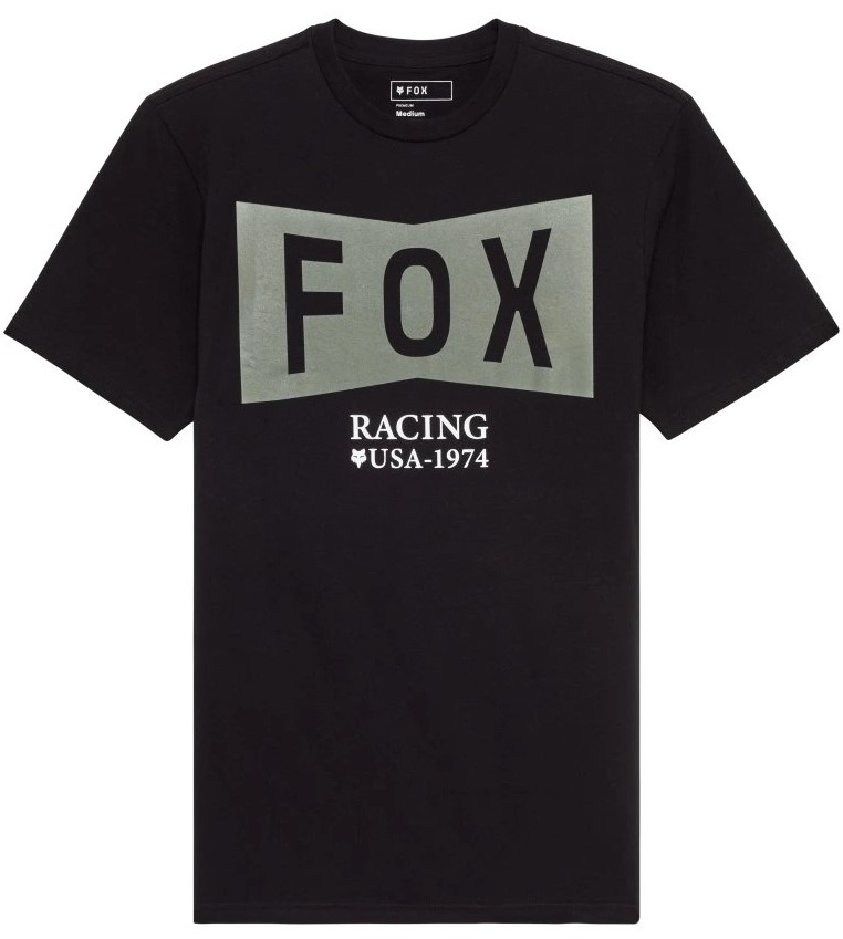 t-shirt FOX TYPEFACE PREMIUM TEE BLACK