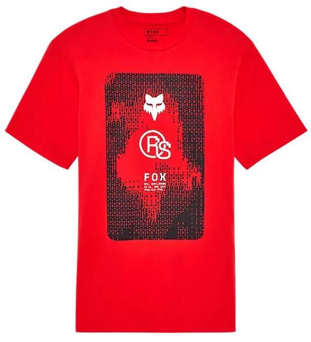 t-shirt FOX FOX RS PREMIUM TEE RED