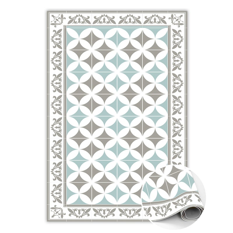 Dywan winylowy deski drewniane naturalne, mata winylowa do przedpokoju 150x225 cm – Tulup