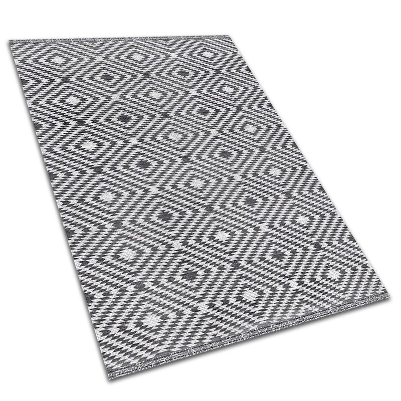 Dywan winylowy tureckie diamenty geometryczny styl mata winylowa do pokoju 140x210 cm – Tulup