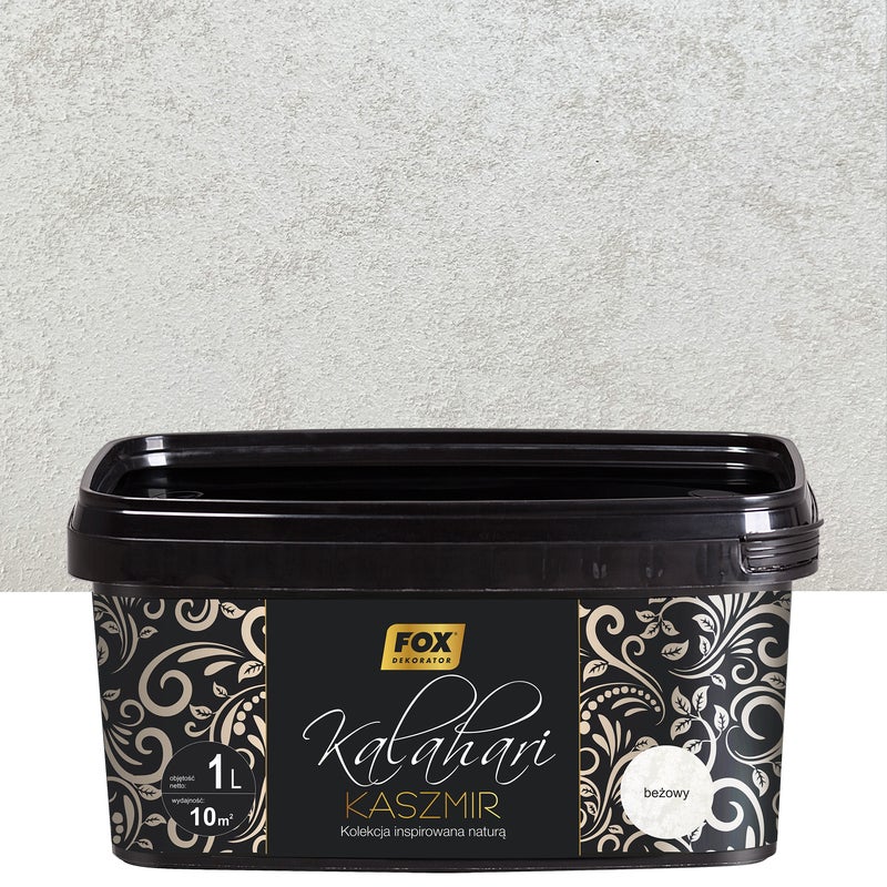 Farba strukturalna Kalahari Kaszmir Beżowy 1l Fox