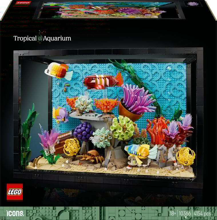 LEGO ICONS Tropikalne akwarium