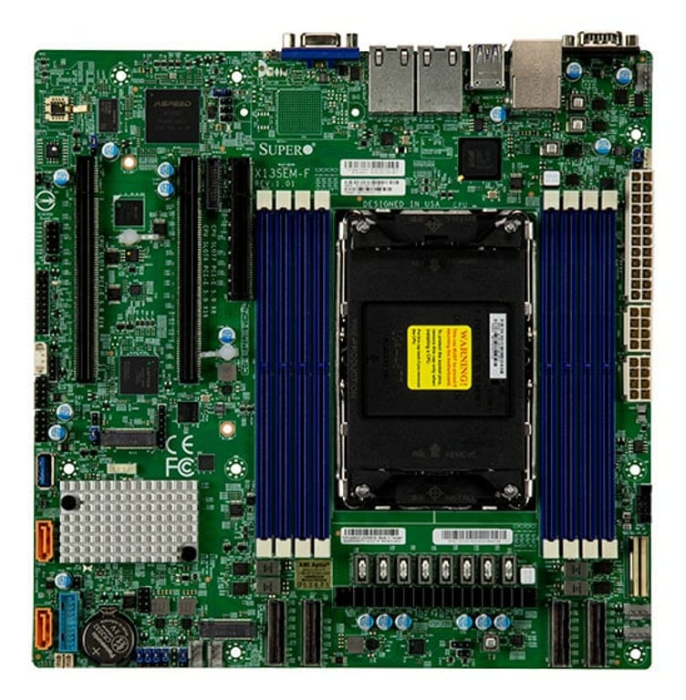 Supermicro MBD-X13SEM-F Intel C741 LGA 4677 (Socket E) micro ATX MBD-X13SEM-F-O