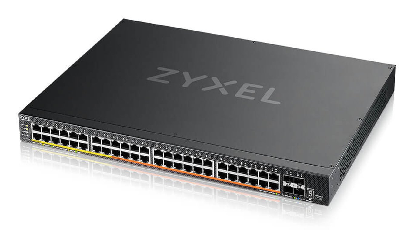 Zyxel XMG2230-52HP Zarządzany L2/L3 2.5G Ethernet (100/1000/2500) Obsługa PoE 1U Czarny XMG2230-52HP-ZZ0101F