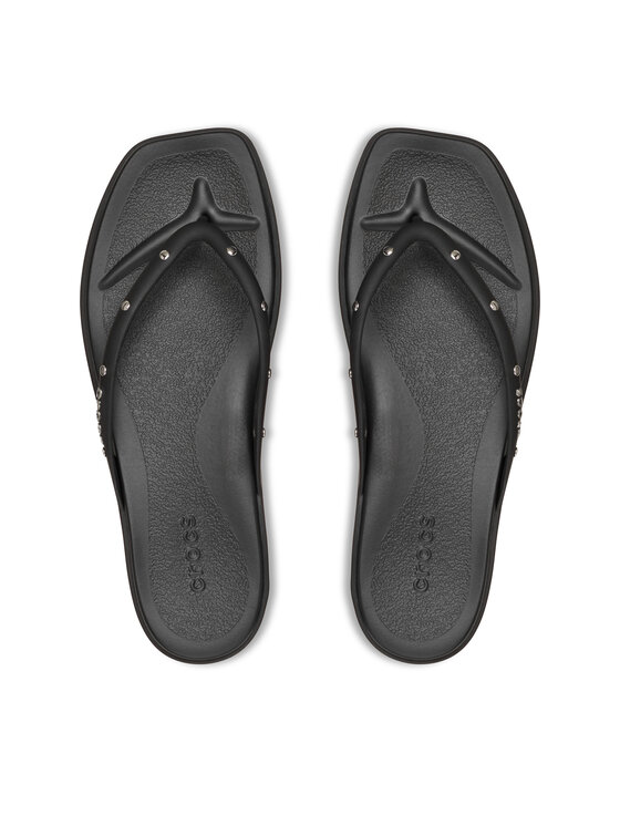 Crocs Japonki Miami Studded Flip 211471 Czarny