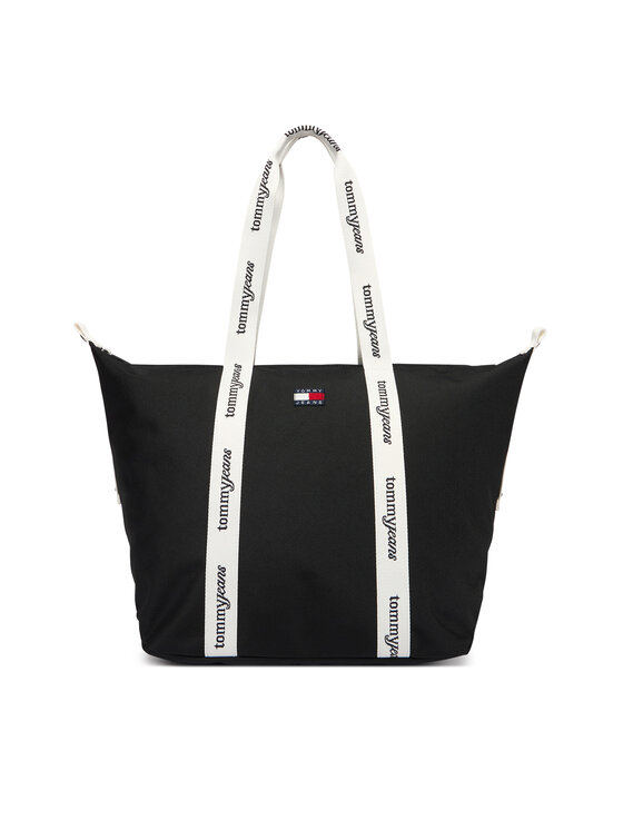 Tommy Hilfiger Torebka Tjw Ess Daily Tote AW0AW18461 Czarny