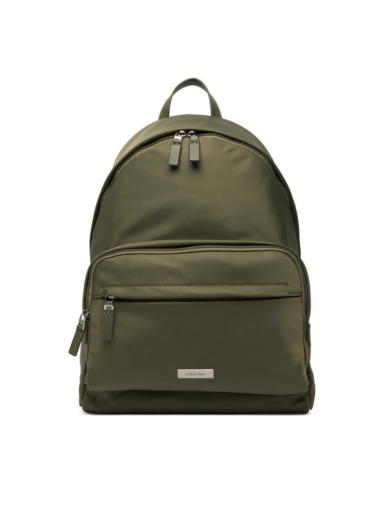Calvin Klein Saszetka Sleek Round Backpack LV04D3143G Zielony