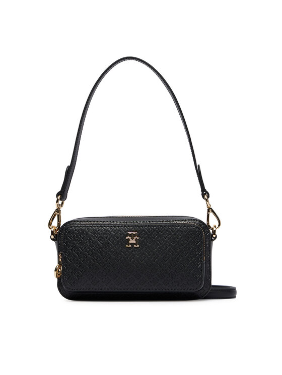 Tommy Hilfiger Torebka Th Daily Camera Bag Mono AW0AW18414 Czarny
