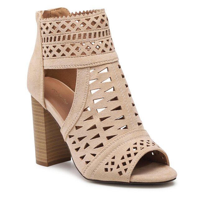 Sandały DeeZee WS2011-02 Beżowy