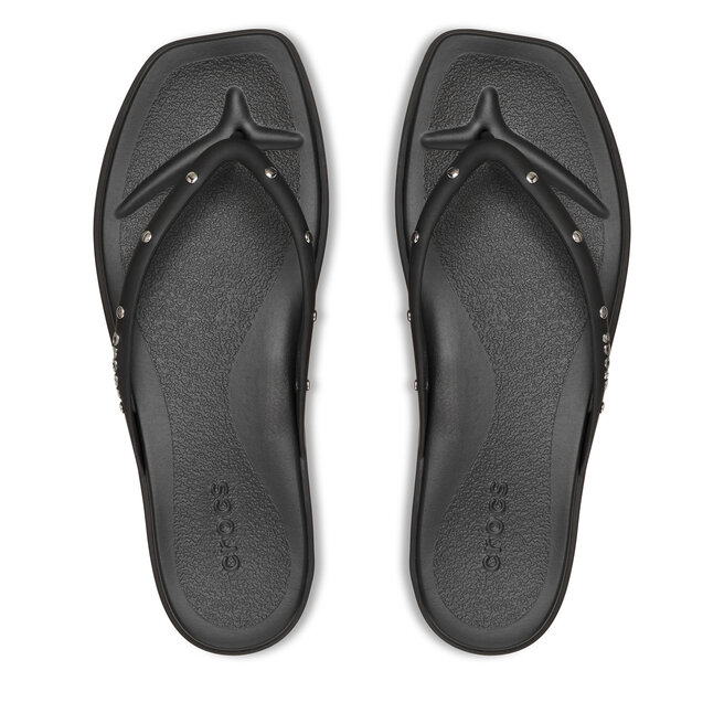Japonki Crocs Miami Studded Flip 211471 Czarny