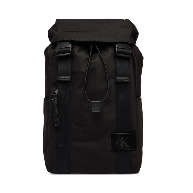 Calvin Klein Plecak Canvas Mix Backpack LV04D3364G Czarny