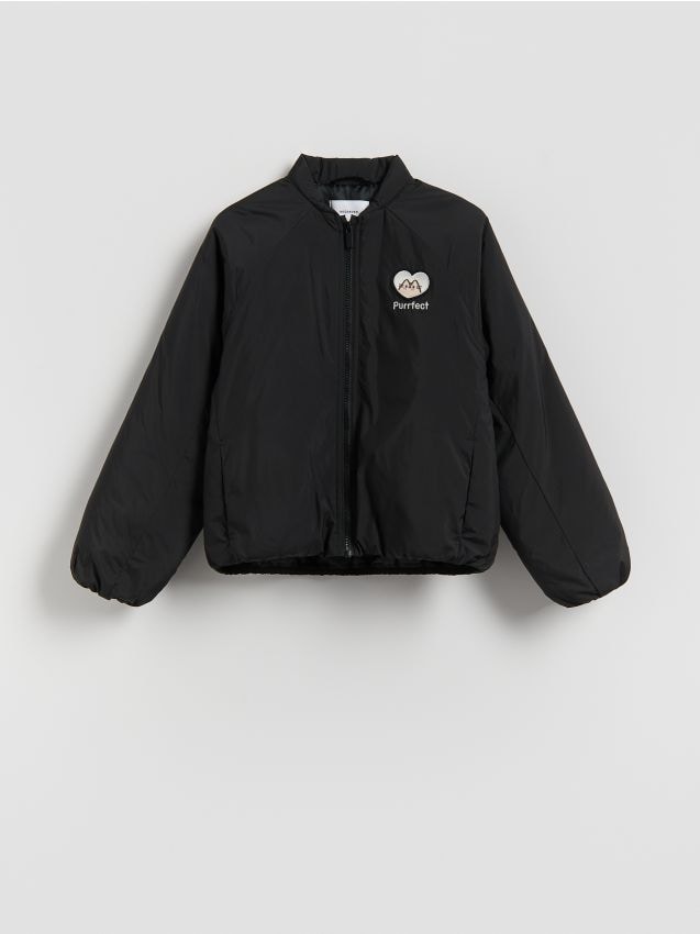 Reserved - Kurtka Pusheen - czarny