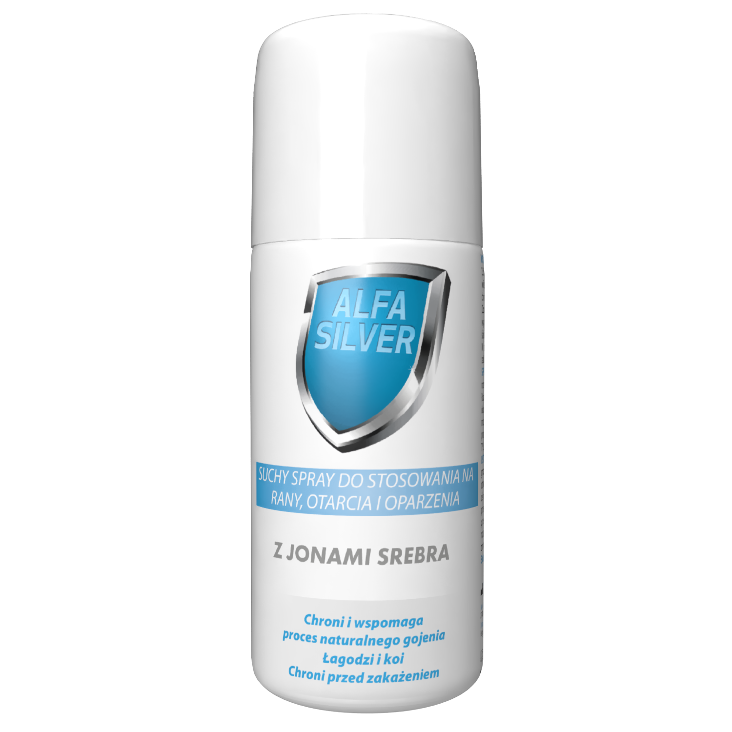 Alfasilver, suchy spray na rany, 100 ml