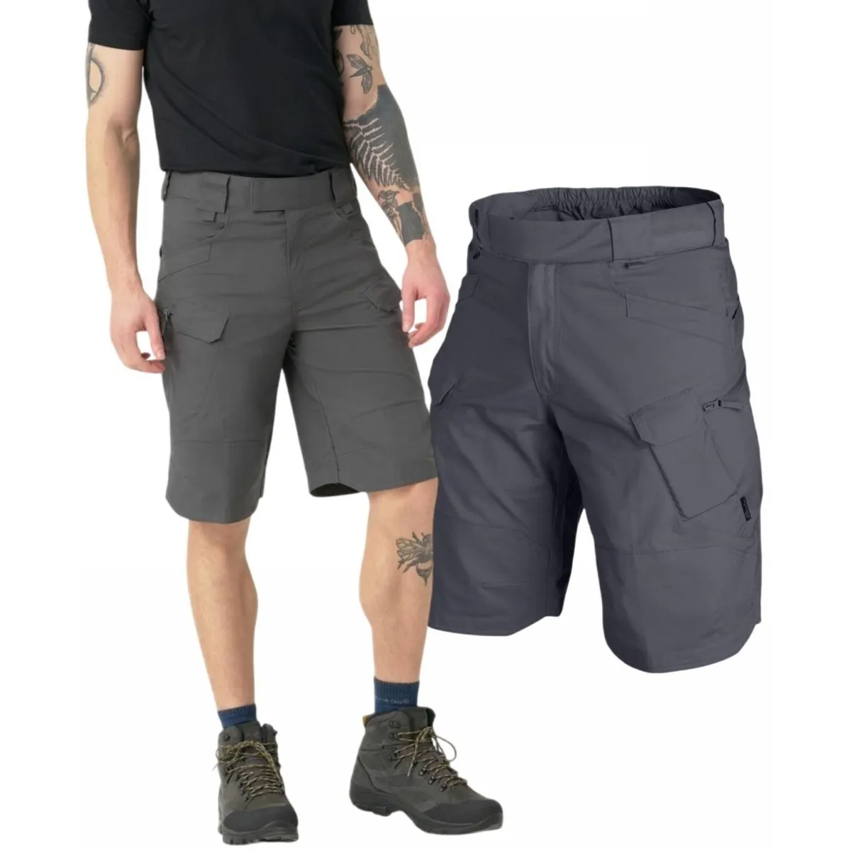 Szorty Helikon-Tex UTS PolyCotton Stretch Ripstop - Shadow Grey