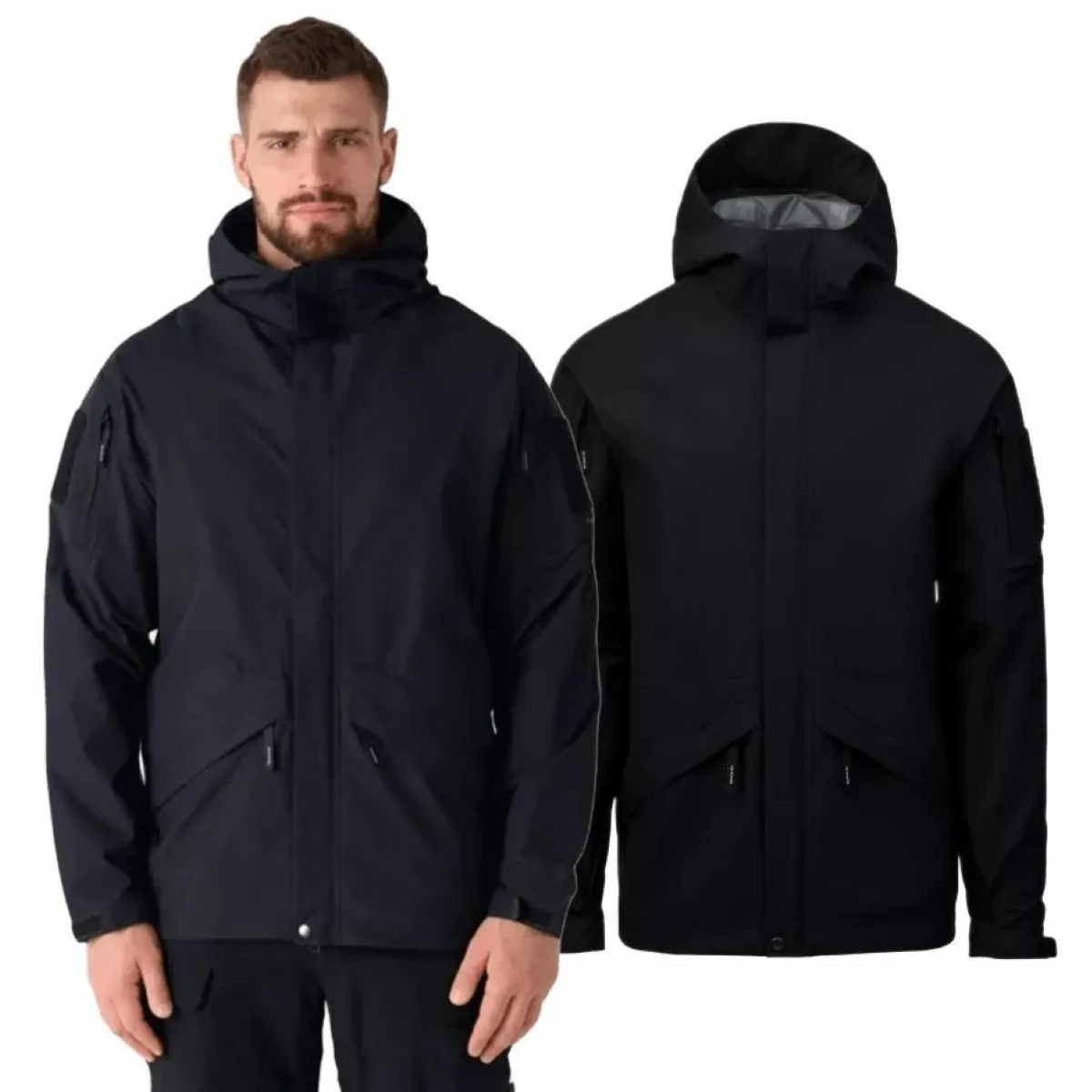 Kurtka Przeciwdeszczowa Helikon-Tex Chinook - Czarna