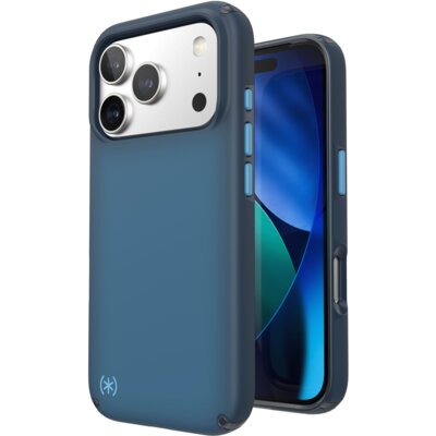 Etui SPECK Presidio Lux MagSafe do Apple iPhone 17 Pro Niebieski
