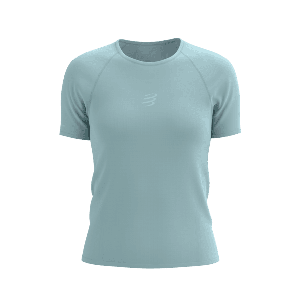 COMPRESSPORT Koszulka biegowa damska TRAIL RACING SS T-SHIRT ether