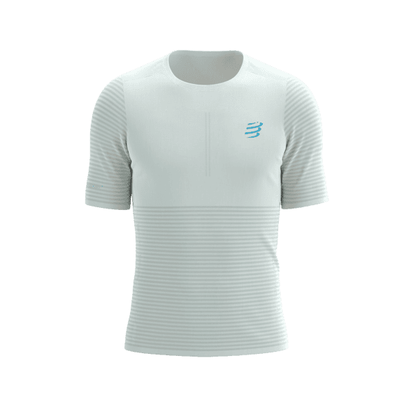 COMPRESSPORT Koszulka biegowa PRO RACING SS T-SHIRT star white