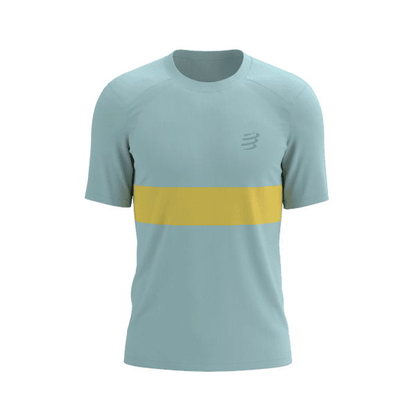 COMPRESSPORT Koszulka biegowa PERFORMANCE SS T-SHIRT ether/lemon