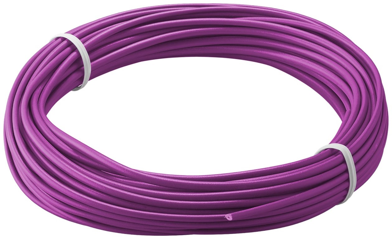 Goobay 77407 kabel sygnałowy 10 m Fioletowy