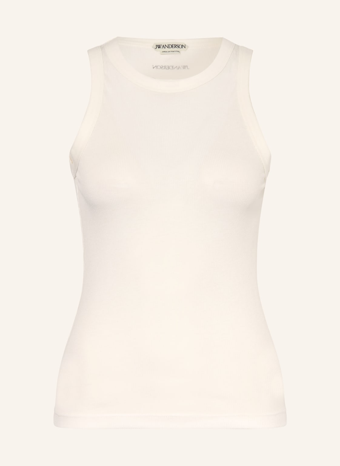 Jw Anderson Dzianinowy Top weiss