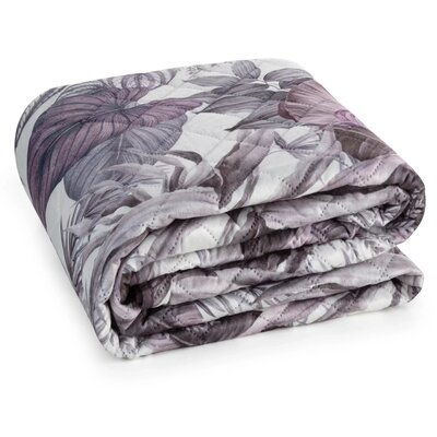 Narzuta EUROFIRANY Davos 2 200 x 220 cm Fioletowy
