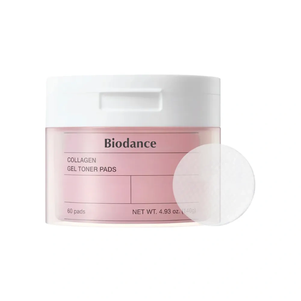 Biodance Collagen Gel Toner Pads ujędrniające płatki kolagenowe do twarzy 60 sztuk