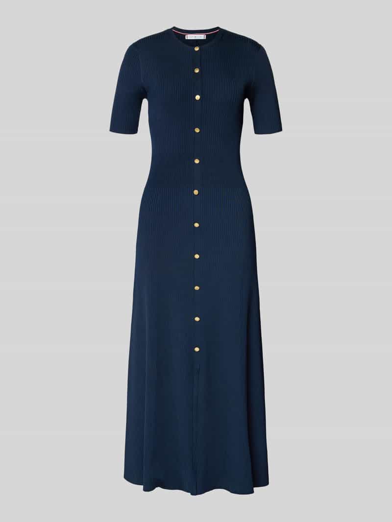 Sukienka casualowa o dopasowanym kroju z mieszanki wiskozy