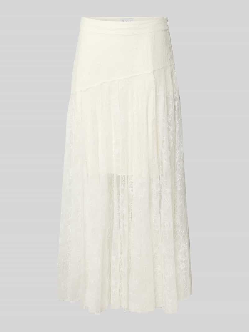 Spódnica koronkowa o linii A model ‘LEA’