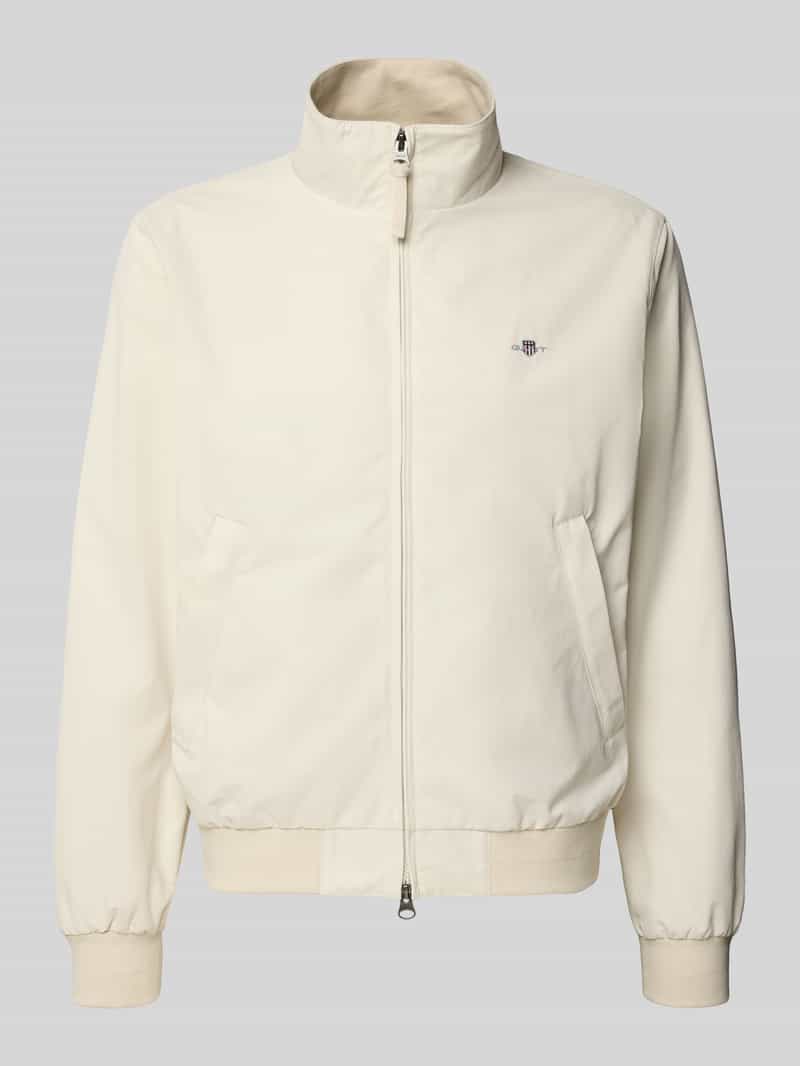 Kurtka ze stójką i dwustronnym zamkiem błyskawicznym