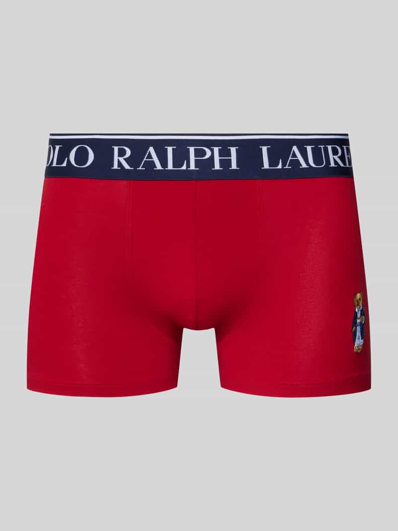 Obcisłe bokserki z mieszanki bawełny z motywem Polo Bear