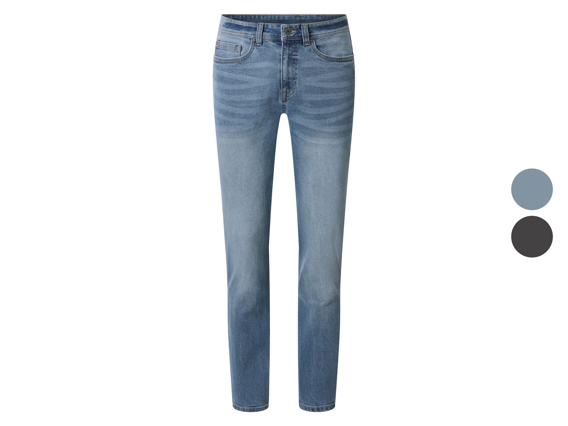 esmara Men Jeansy męskie z bawełną, slim fit