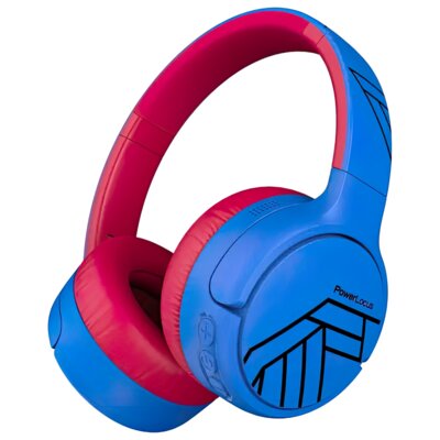 PowerLocus Bluetooth Headphones Tiger BLUE/RED ANC