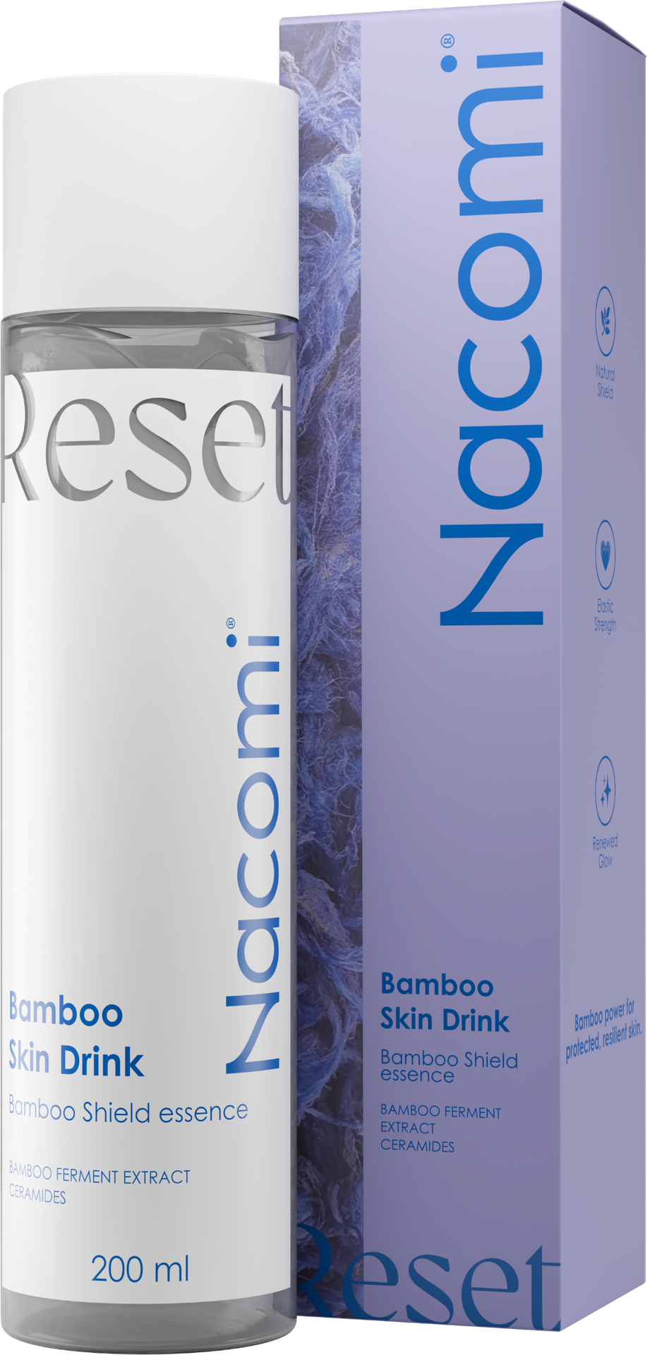 Nacomi Bamboo Skin Drink Wzmacniająca Esencja do Twarzy 200ml