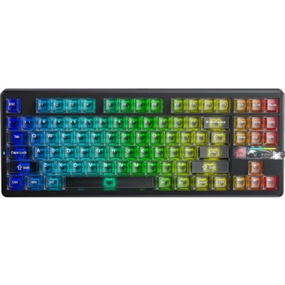 AULA F87PRO V2 Black Mist Transparent RGB