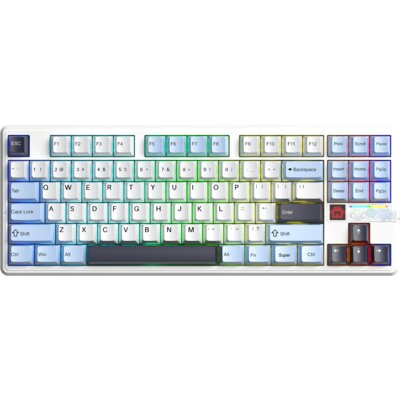 AULA F87PRO V2 Glacier Blue RGB