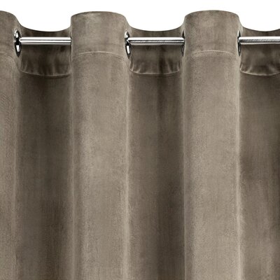 Zasłona EUROFIRANY Melanie 140 x 250 cm Brązowy