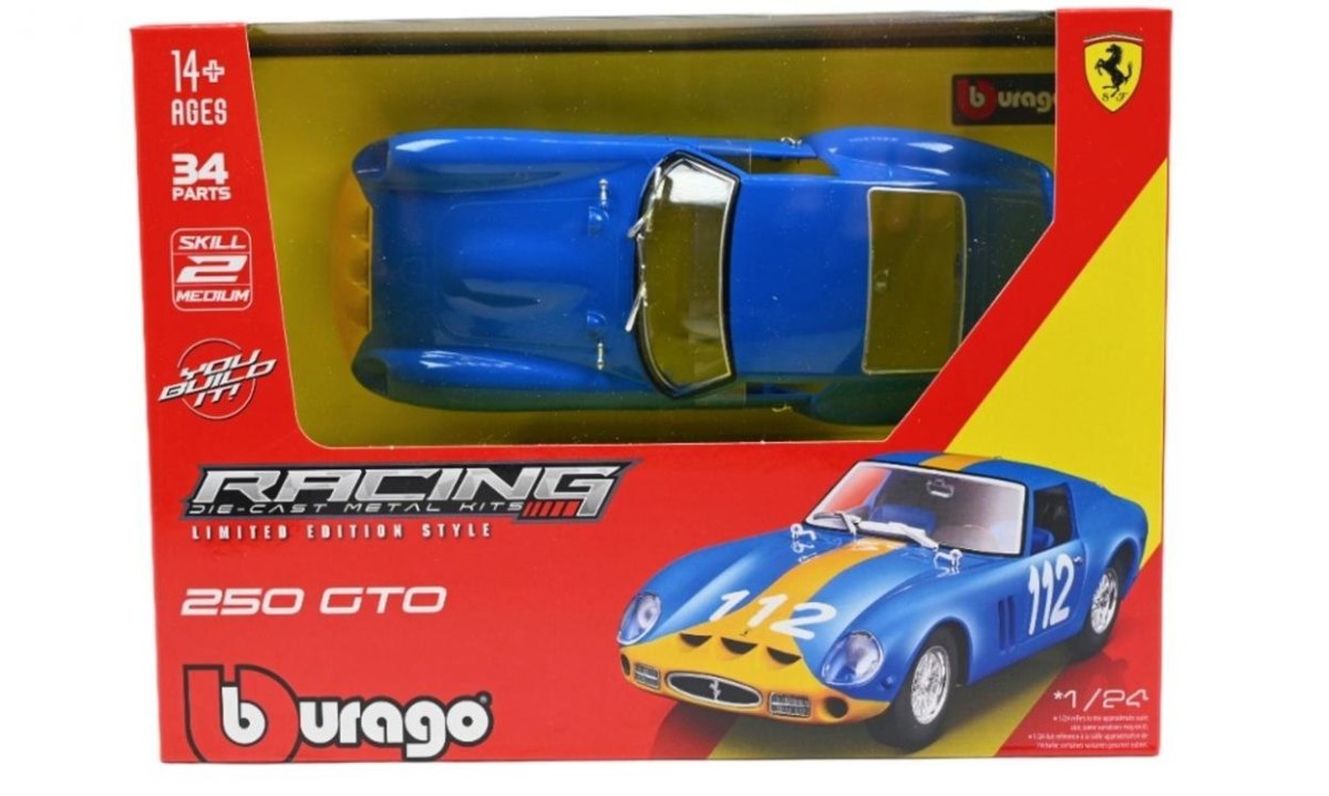 Ferrari Racing Model Kit Without Plastic Stand