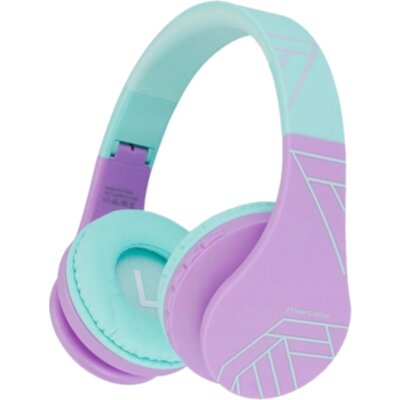 PowerLocus Bluetooth Headphones P1 Teal-Purple