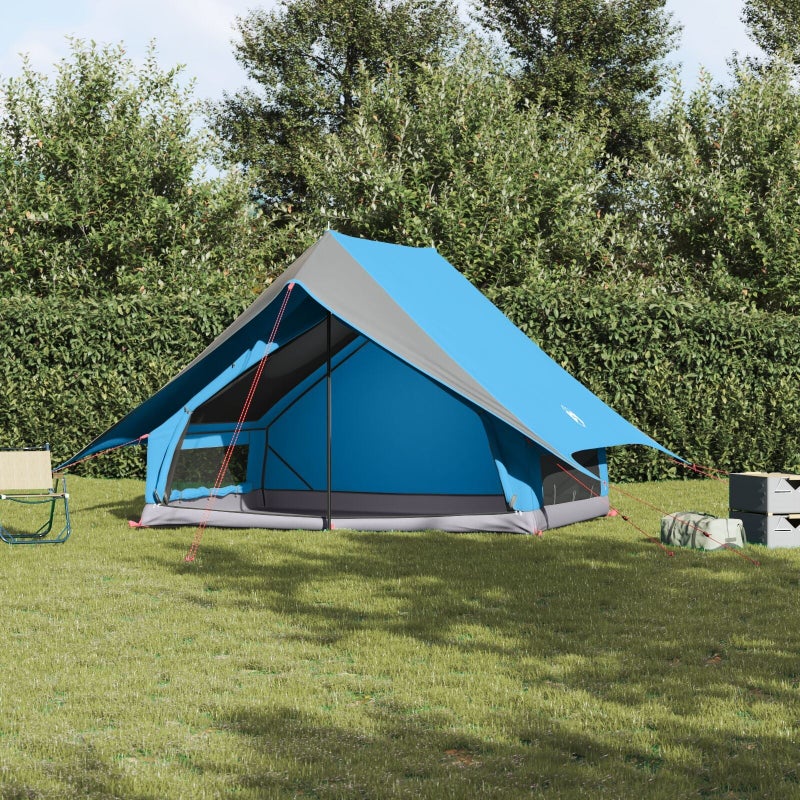 Namioty z dachem Niebieski 256 x 266 x 185 cm Poliester