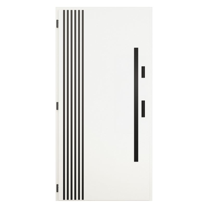 Drzwi zewnętrzne wejściowe 90 lewe Triton Modern White WIŚNIOWSKI