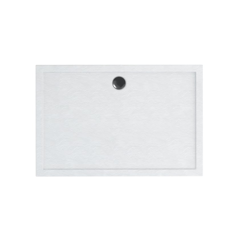 Brodzik do kabiny prysznicowej Ipsilon 120x70x5 cm biały Sensea